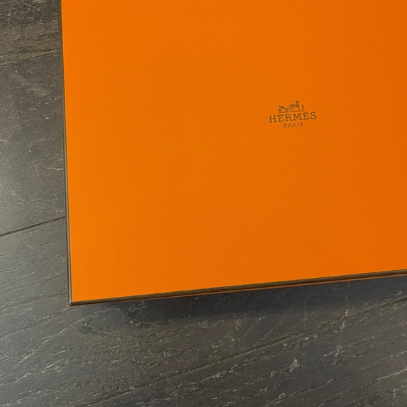 Hermes empty plate tray empty box with ribbon  storage decoration - Picture 4 of 9